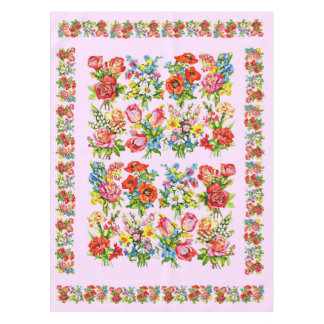 epic floral flower collection print tablecloth