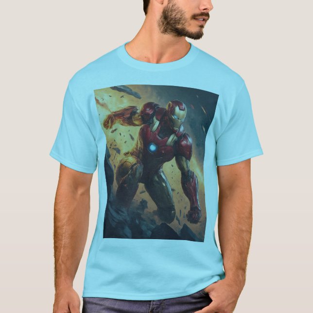 Epic Heroes Battle design  T-Shirt (Front)