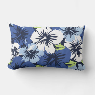 Epic Hibiscus Hawaiian Decorative Lumbar Pillows
