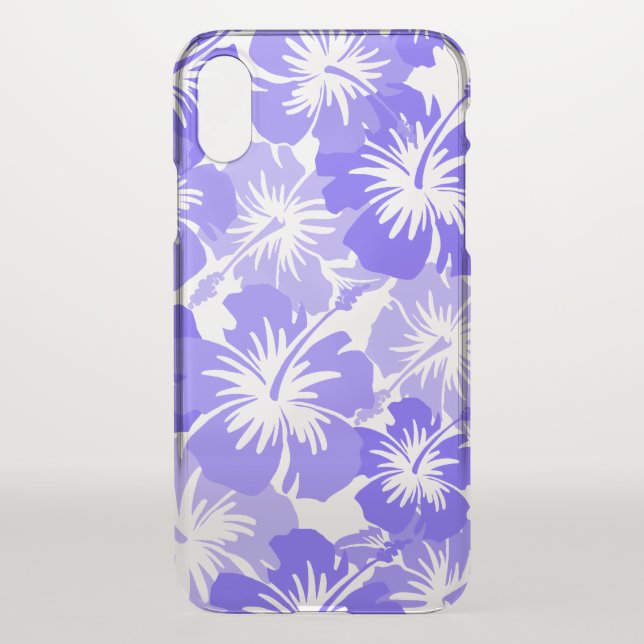 Epic Hibiscus Hawaiian Floral Aloha - Lavender Uncommon iPhone Case (Back)