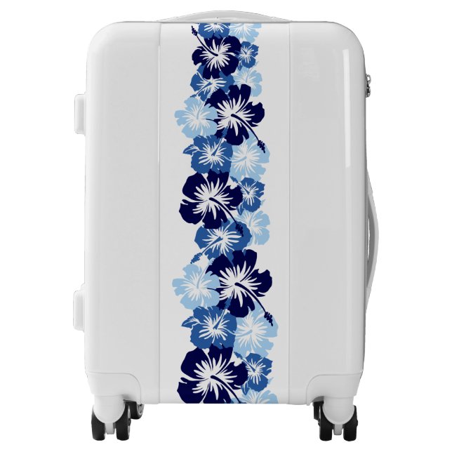 Epic Hibiscus Hawaiian Floral Aloha Luggage (Front)