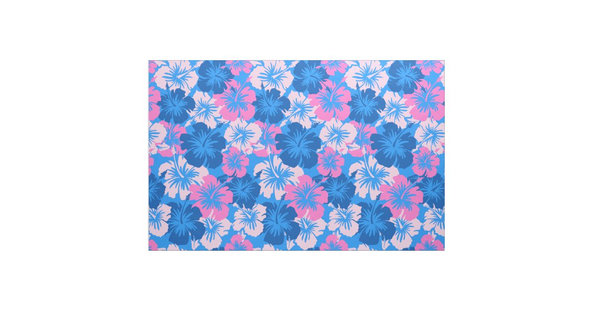 Epic Hibiscus Hawaiian Floral Aloha Shirt Print Wall Tapestry by