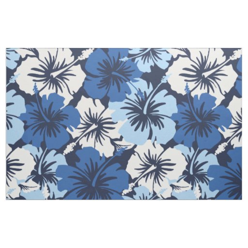 Epic Hibiscus Hawaiian Floral Aloha Shirt Print Fabric