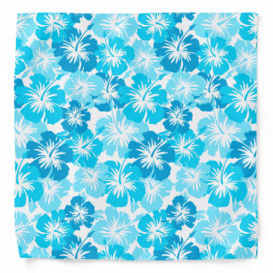 Epic Hibiscus Hawaiian Floral Bandana
