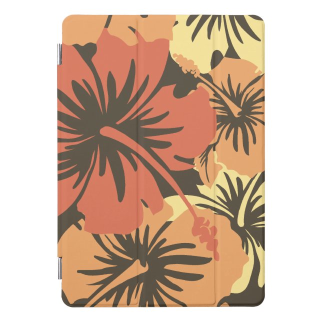 Epic Hibiscus Hawaiian Floral iPad Smart Cover (Front)