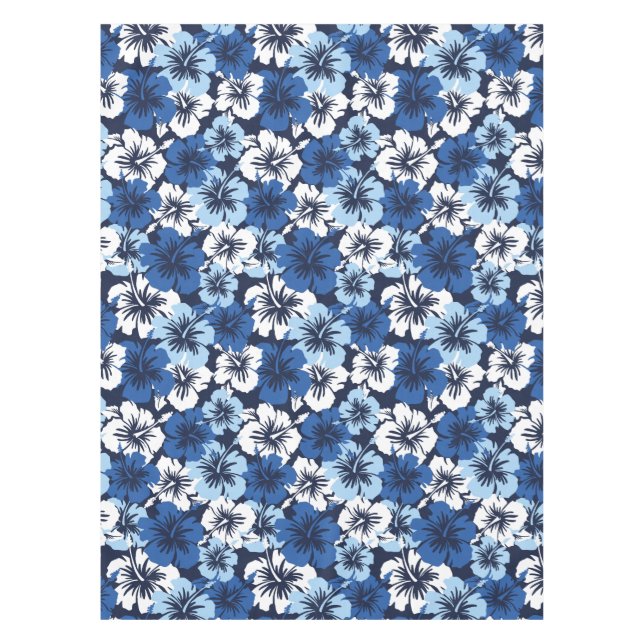 Epic Hibiscus Hawaiian Floral Tablecloth (Front)