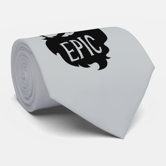 Epic Hockey Playoff Beard Tie (Rolled)