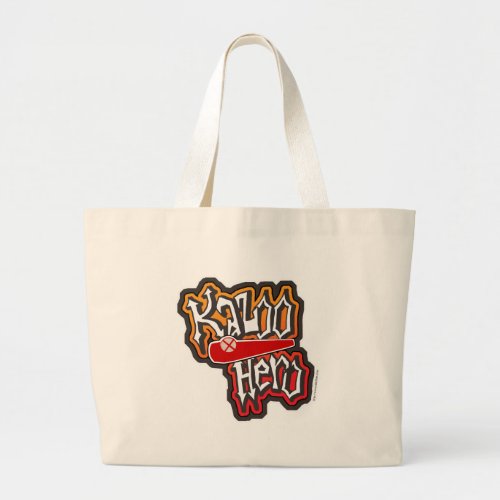 Epic Kazoo Hero Funny Music Cartoon Large Tote Bag