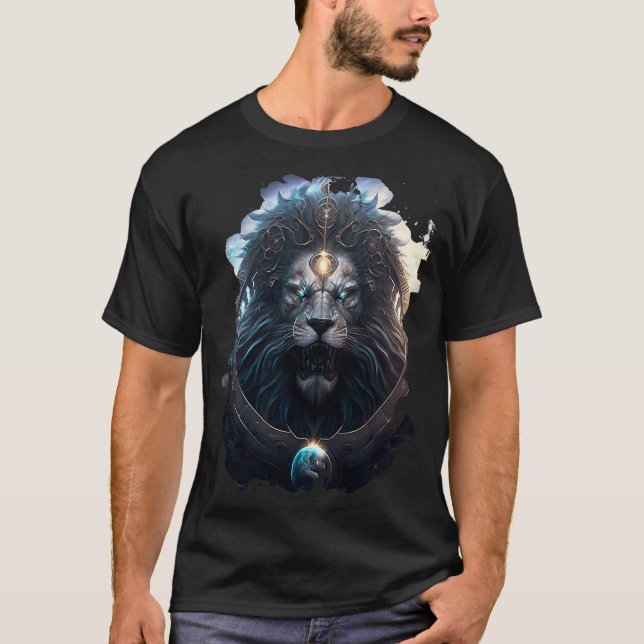 Epic Leo the zodiac sign of strength 1 T-Shirt (Front)