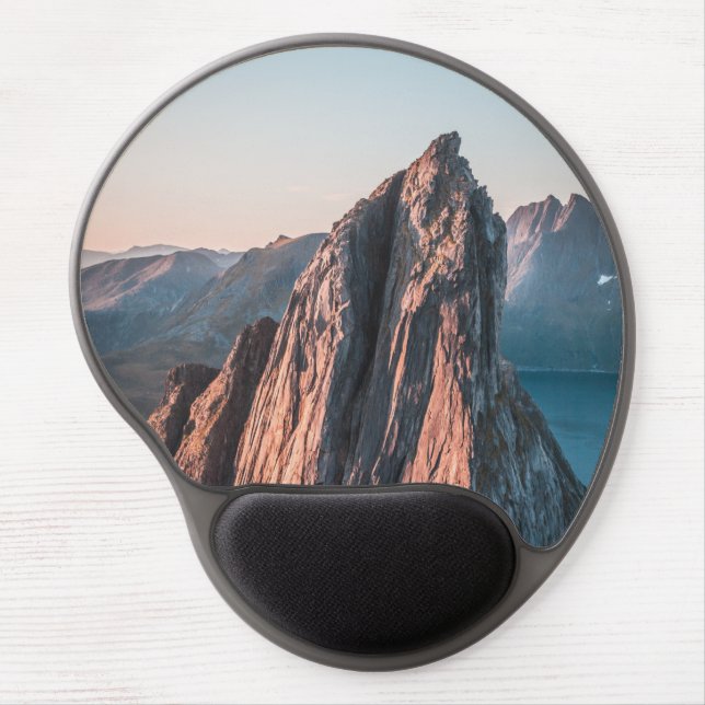 Epic Mountain Norway Gel Mouse Pad (Front)
