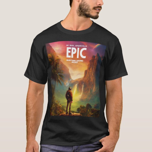 "Epic Movie T-Shirt Design – Iconic and Cinematic  (Front)