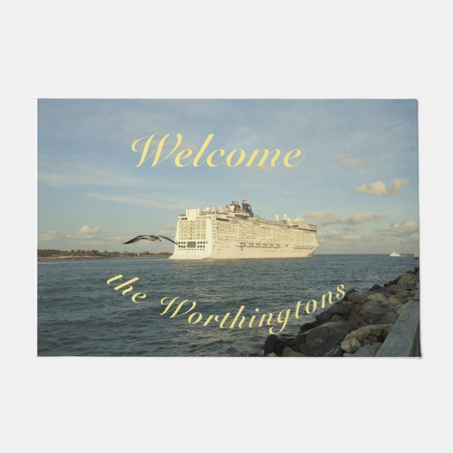 Epic Pursuit - Bird and Cruise Ship Personalized