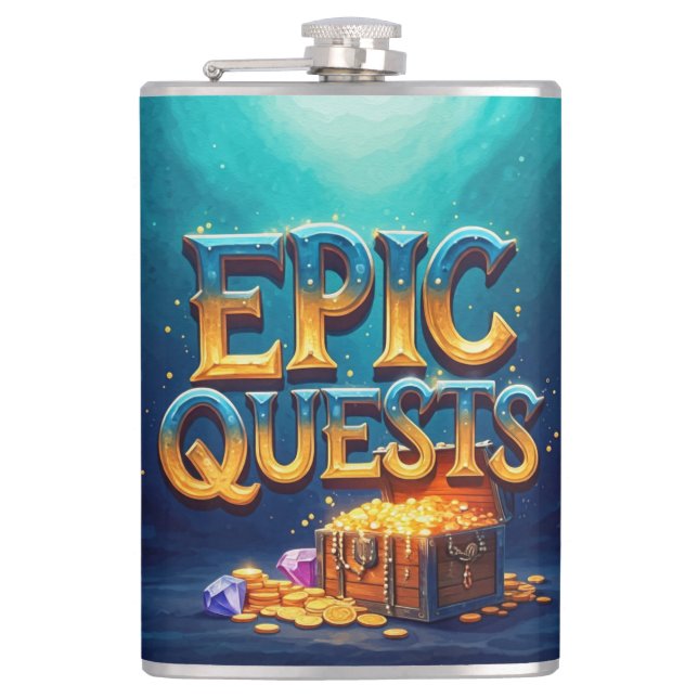 Epic Quests  Flask (Front)