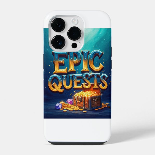 Epic Quests  Iphone Case (Back)