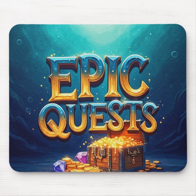 Epic Quests  Mouse Pad (Front)