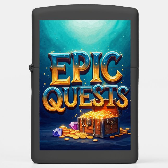 Epic Quests  Zippo Lighter (Front)