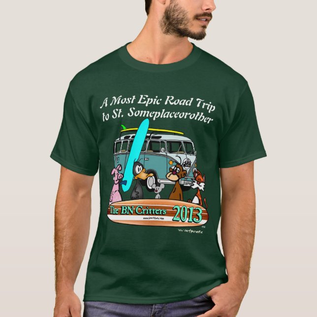 Epic Road Trip 2013 T-Shirt (Front)