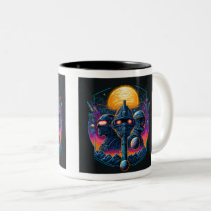 Epic Science Fiction Two-Tone Mug, 11 oz Coffee Mug