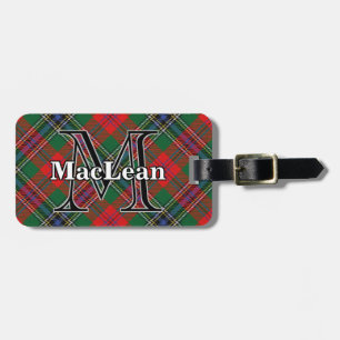 Epic Scotland Clan MacLean Tartan Luggage Tag