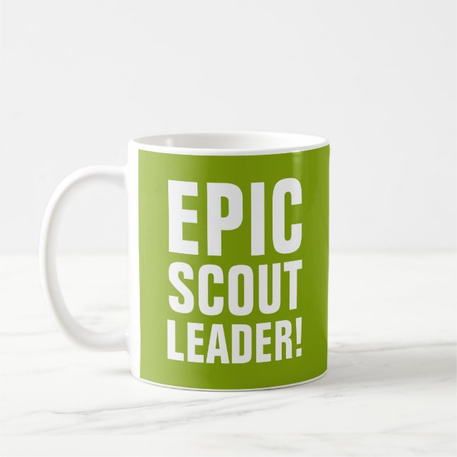 Epic Scout Leader Coffee Mug (Left)