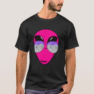 Epic Shades Alien Head Design T-Shirt