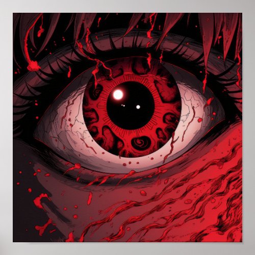 Epic Sharingan Eye Poster _ Limited Edition