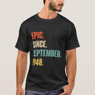Epic Since September 1940 Birthday - Gift For 81 Y T-Shirt