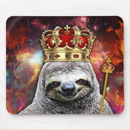 Epic Sloth King Musepad Mouse Pad