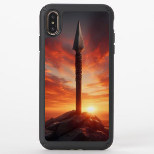 Epic Spear in a Mystic Sunset Landscape Speck iPhone XS Max Case