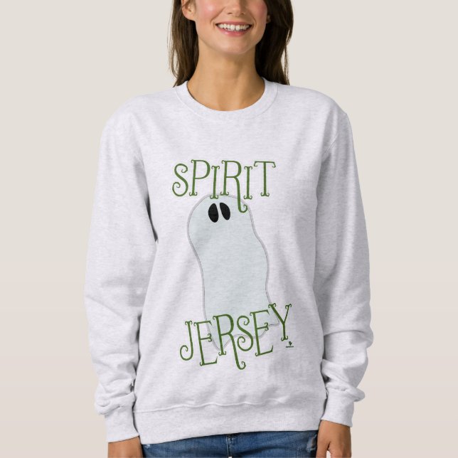 Epic Spirit Jersey Halloween Themed Ghost Art Sweatshirt (Front)