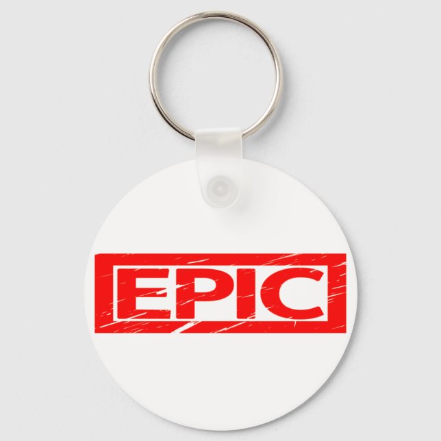 Epic Stamp Keychain (Front)