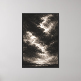 Epic Storm Sky Drama Canvas Print