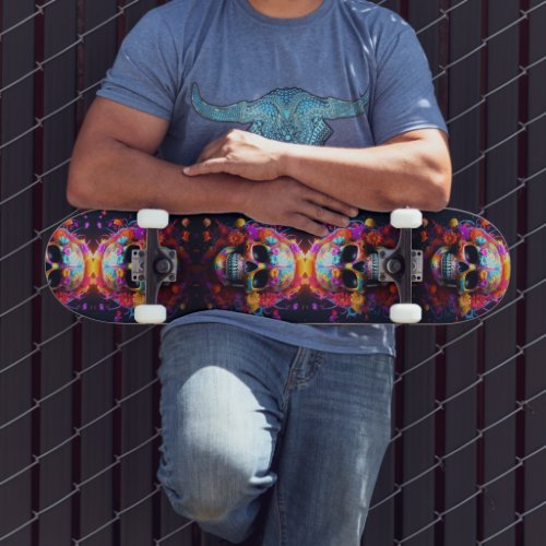 Epic Sugarskull Skateboard