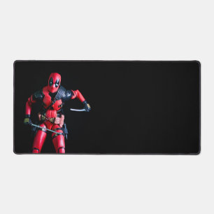 Epic Superhero Toy Photography Desk Mat