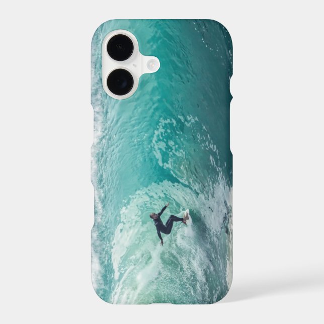Epic Surfing Wave Iphone Case (Back)