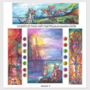 Epic Swords ,Excalibur,Durendal,Medieval Knights Sticker