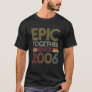 Epic Together Since 2006 Couple 15Th Marriage Anni T-Shirt