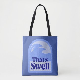 Epic Totally Swell Wave Retro Surf Vibes