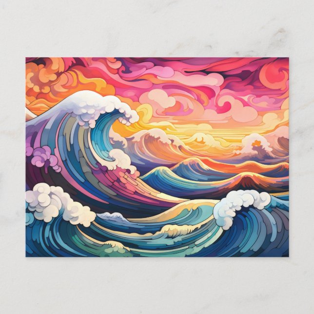 Epic Waves 10 Postcard (Front)