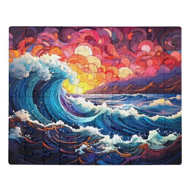 Epic Waves 9 Jigsaw Puzzle (Puzzle Horizontal)