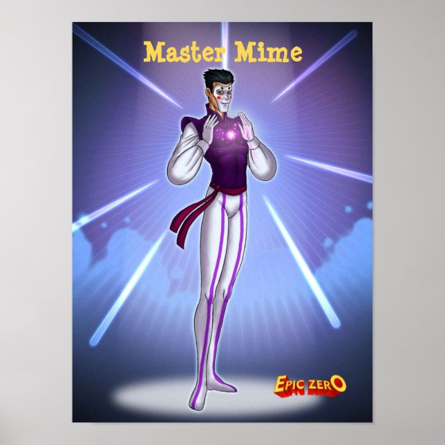 Epic Zero Master Mime Poster (Front)