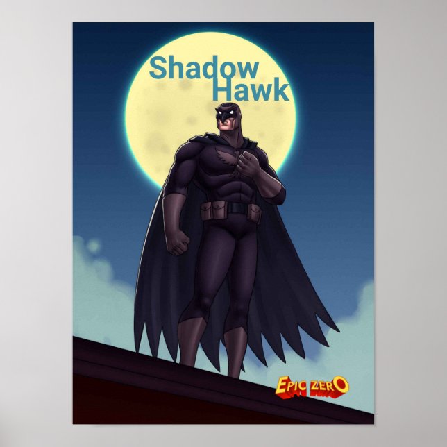 Epic Zero Shadow Hawk Poster (Front)