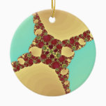 Epicenter 3 - Fractal Ceramic Ornament