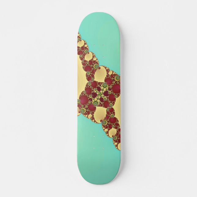 Epicenter 3 - Fractal Skateboard Deck (Front)