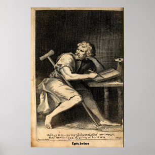 Epictetus / Greek Philosopher / Poster