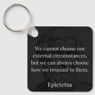 Epictetus's Wisdom: Empowerment through Response Keychain