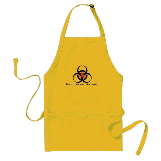 Epicurean Hazard Adult Apron (Front)
