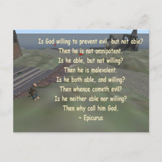 epicurus postcard