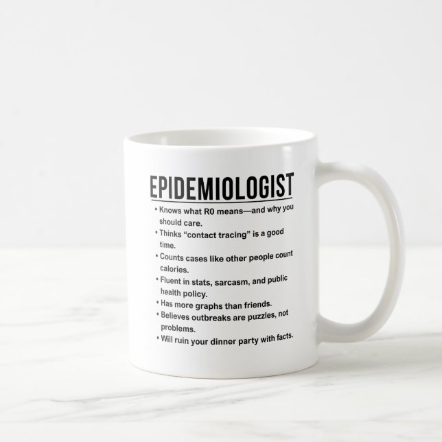 Epidemiologist Coffee Mug (Right)
