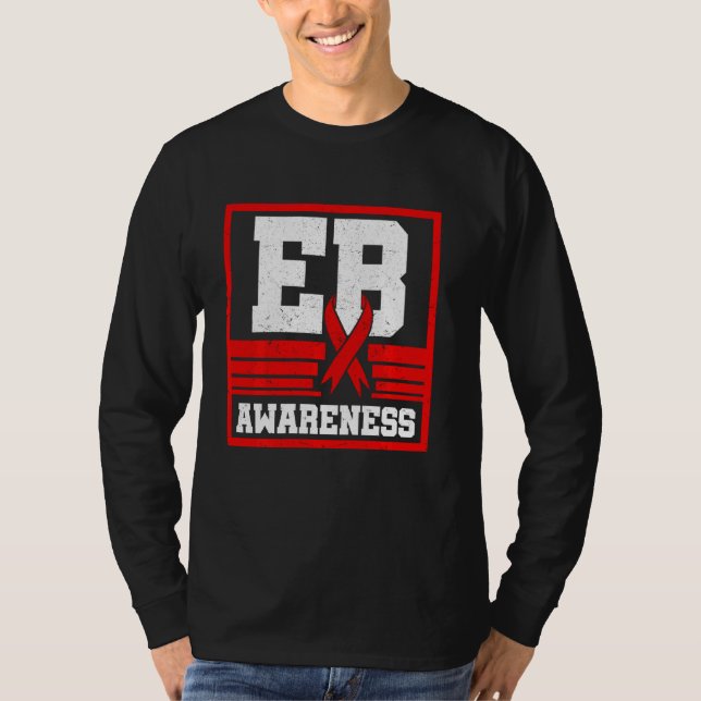 Epidermolysis Bullosa Butterfly Children Eb Warrio T-Shirt (Front)